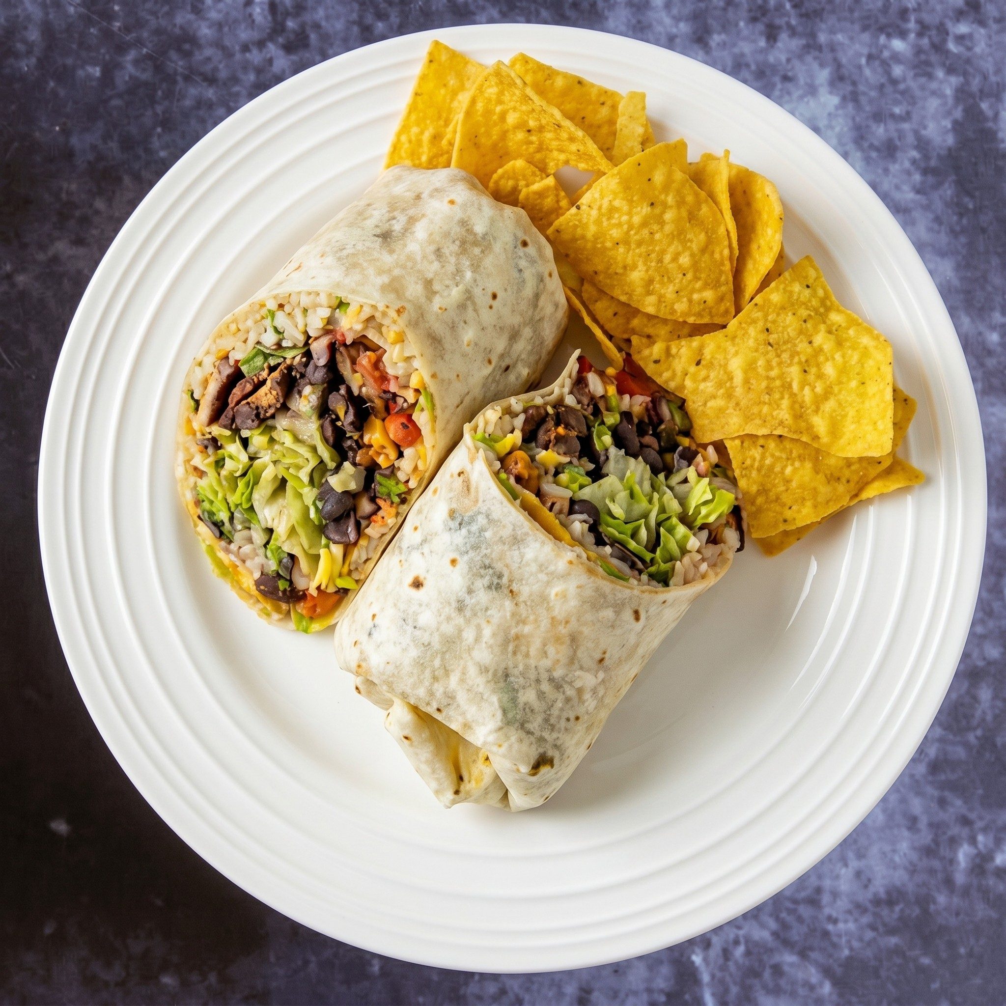 Steak Fajita Burrito.